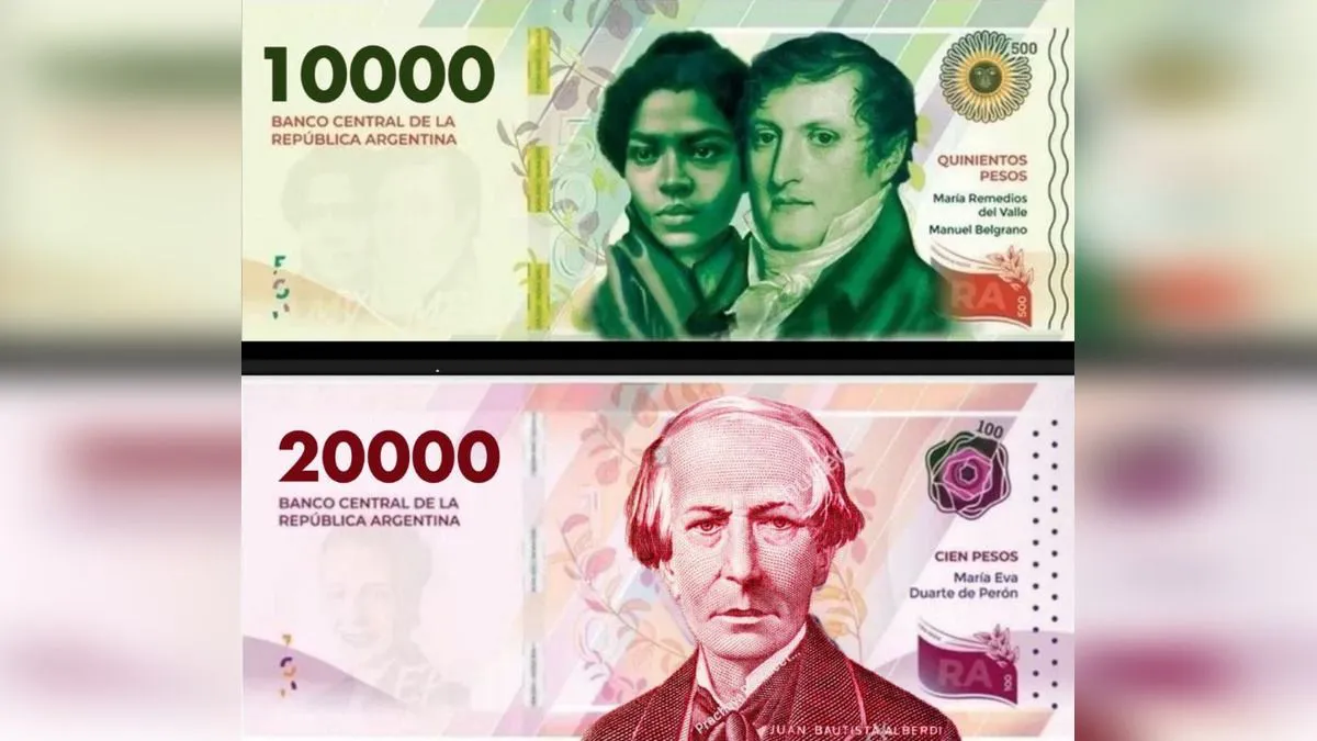 Los nuevos billetes