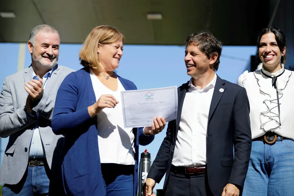 Kicillof inauguró el primer centro universitario de Ramallo