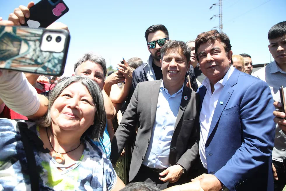 Kicillof y Espinoza.