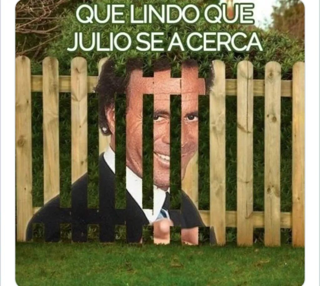 La avalancha de memes de Julio Iglesias inunda las redes sociales