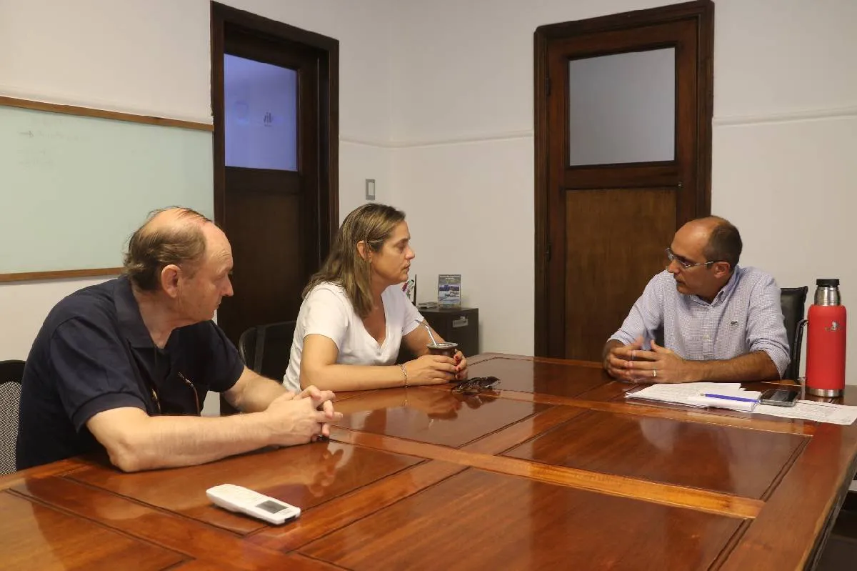 Pisano recibió en el Municipio a la presidenta de la Federación Agraria Argentina; Andrea Sarnari.