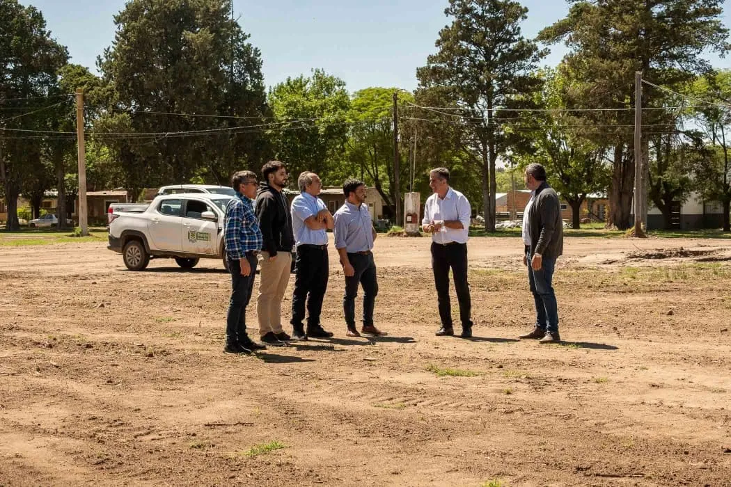 El intendente recorrió Loteo (1)