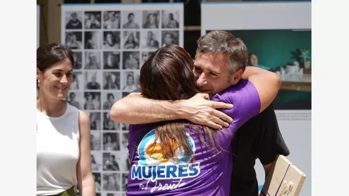 En Pilar, Achával destacó la labor de “Mujeres al Frente”