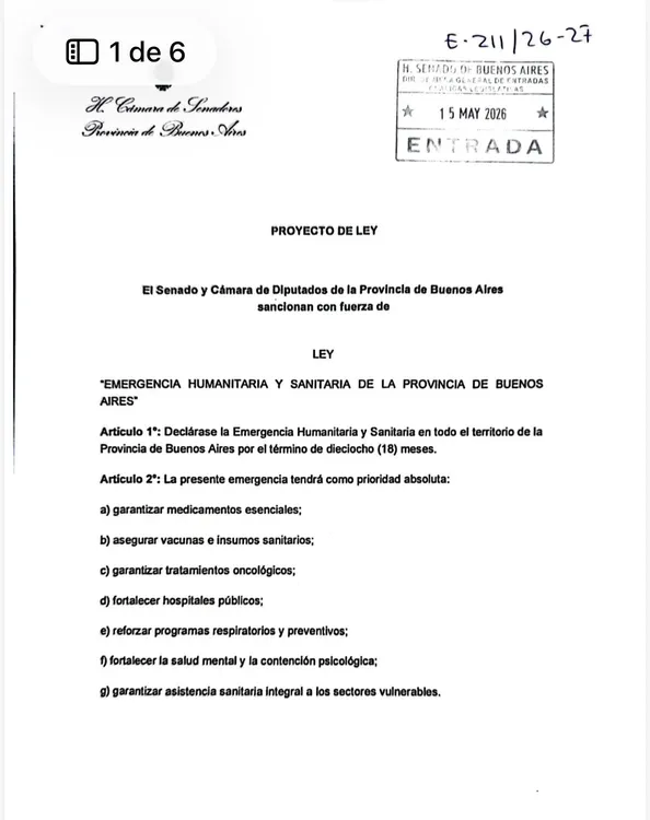 Proyecto de Emergencia Snaitaria Mario Ishii