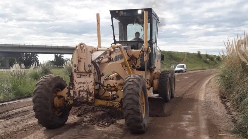 Trabajos en caminos rurales