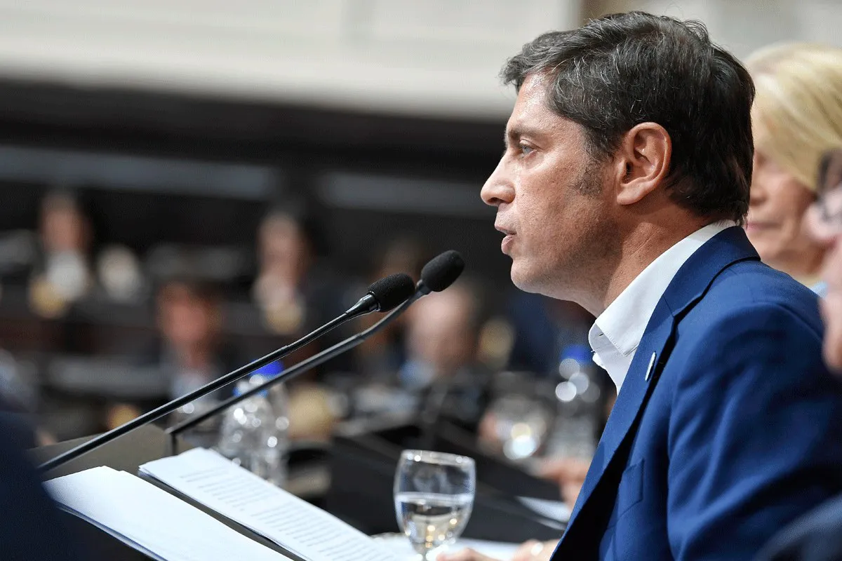 Kicillof en apertura de sesiones legislativas