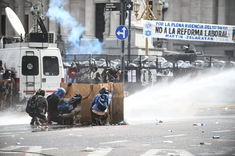 Represión Congreso