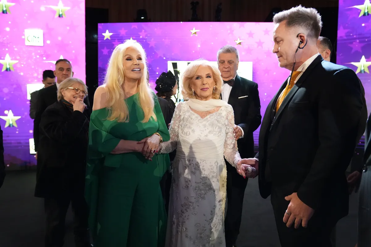 Susana y Mirtha en los Premios Martín Fierro Cine 2024