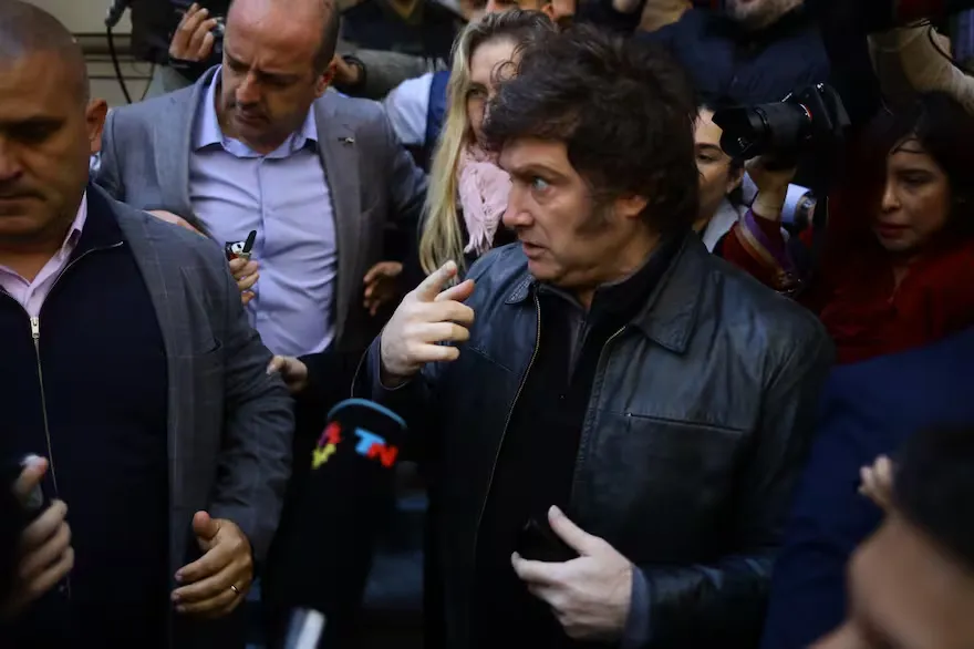 Milei contra periodista