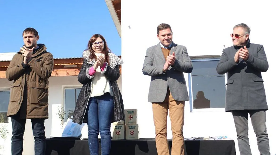 Batakis compartió el acto con el intendente Fernando Bouvier