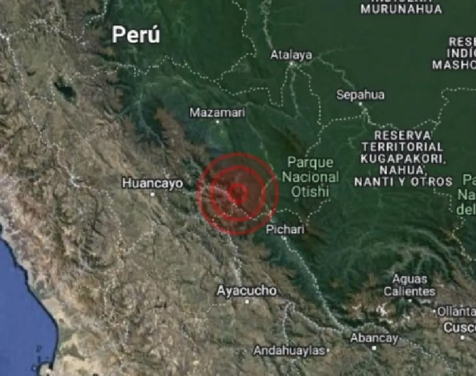 Temblor en Perú, lunes 12 de agosto: sismo de magnitud 4.8 remece región Huancavelica
