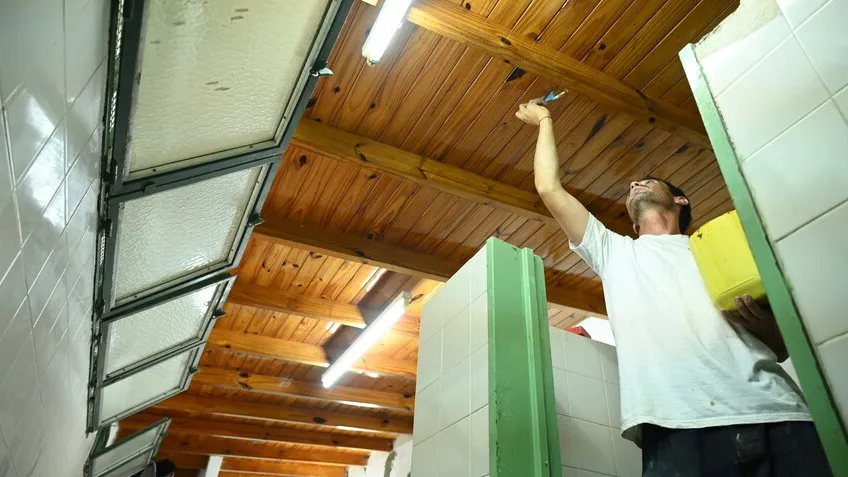 Avanza el proyecto de mejoras edilicias en instituciones educativas del distrito