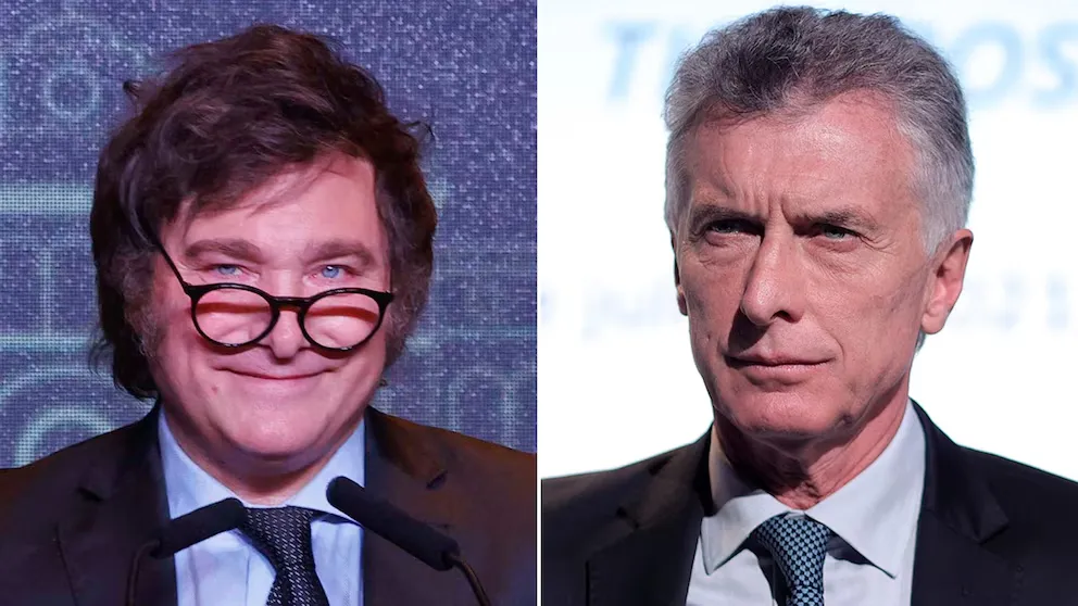 Milei y Macri Aresco