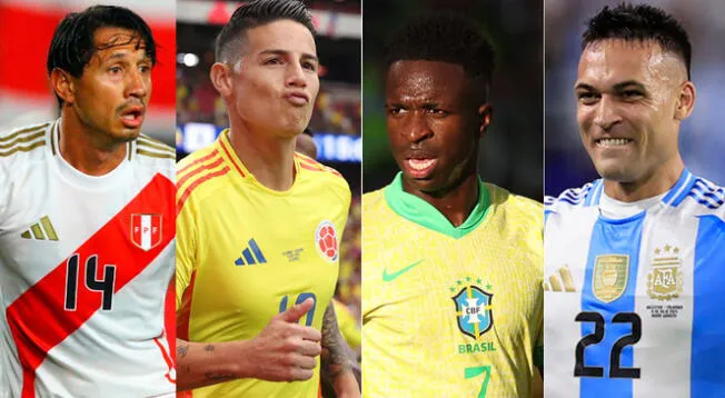 Tabla de posiciones Eliminatorias sudamericanas