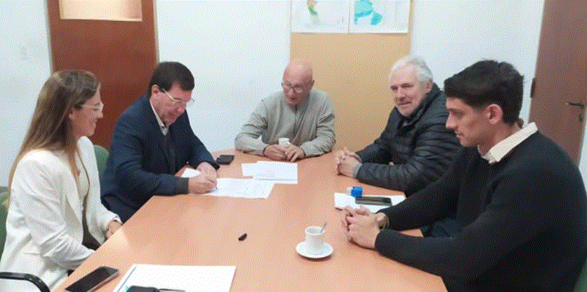 Chalde firmó el contrato para importante obra de gas