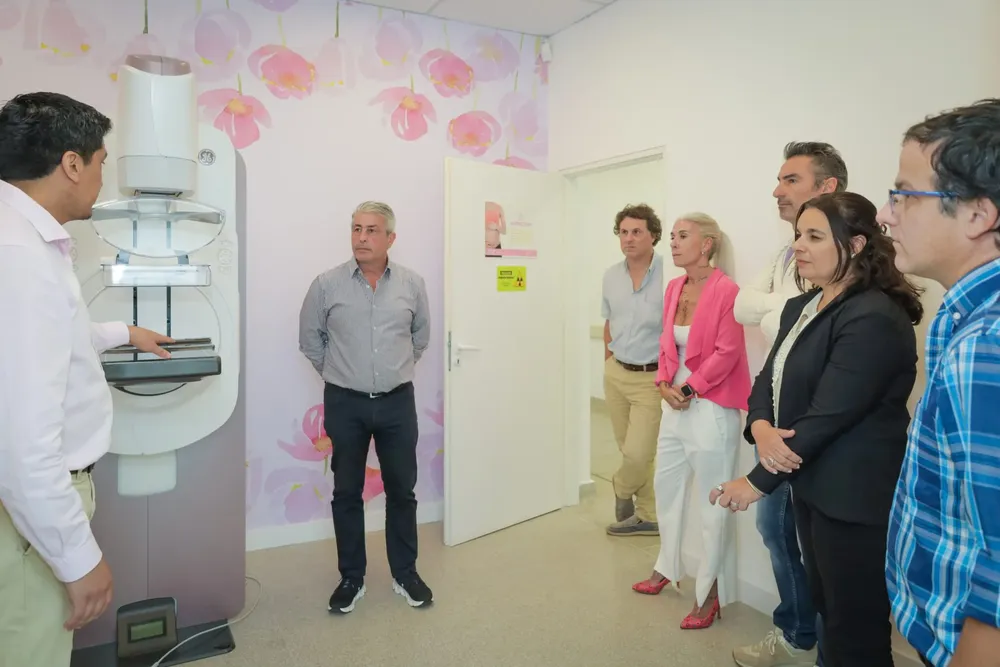 Se instaló el nuevo mamógrafo en el Centro Oncológico Pergamino