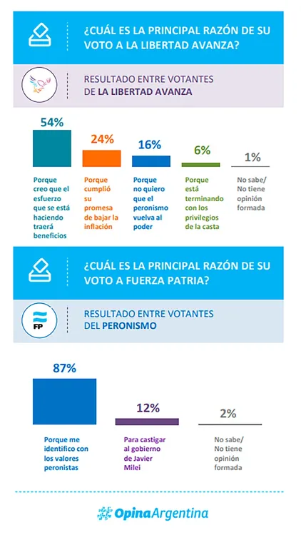 Intención de Voto OPINA ARGENTINA