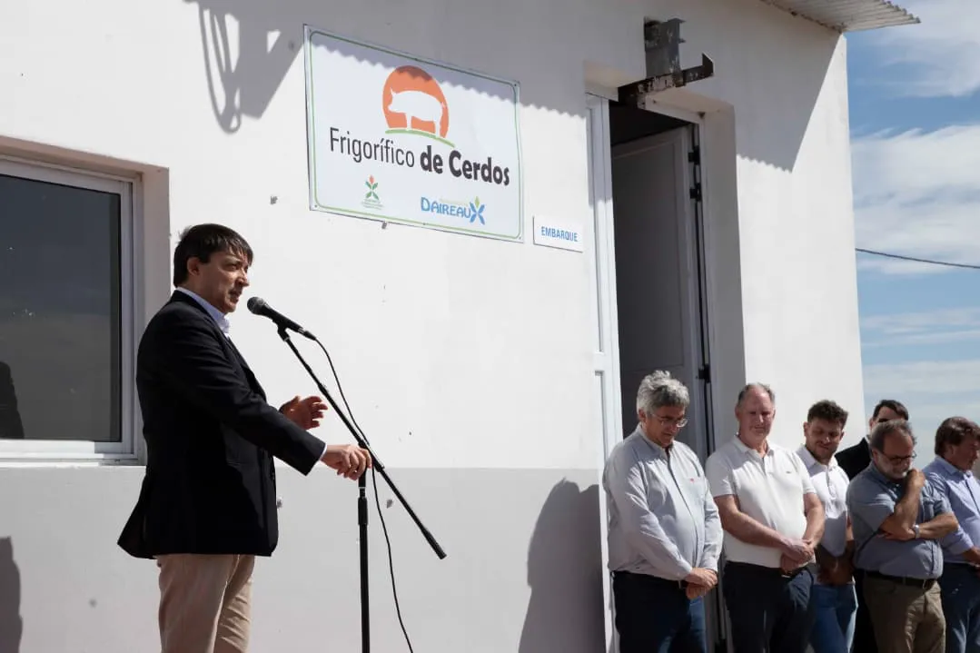 Quedó inaugurado el Frigorífico de Cerdos en Daireaux.