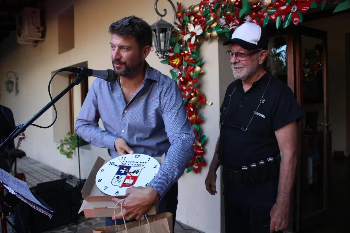 Nanni recibió a Gieco.