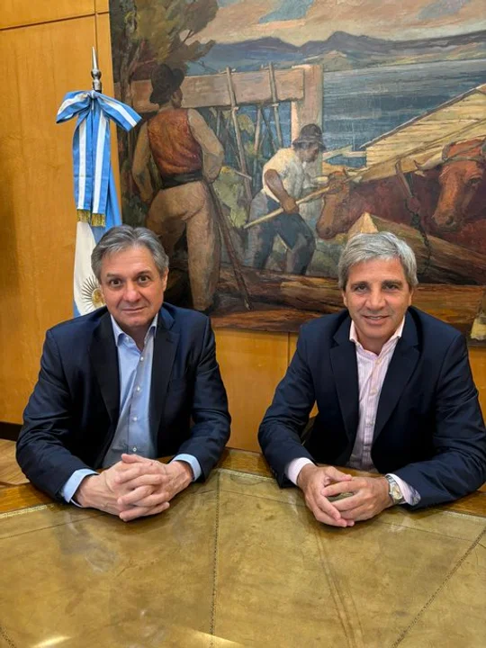 José Luis Daza y Luis Caputo