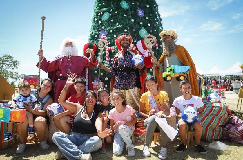 El Municipio de Quilmes realizó una jornada de Reyes centrada en las infancias