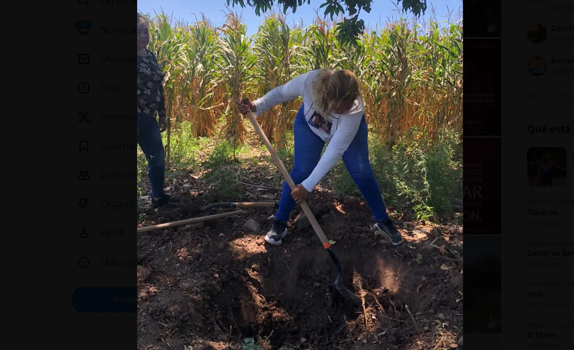 Ceci Flores lleva nueve años buscando a dos de sus seis hijos.