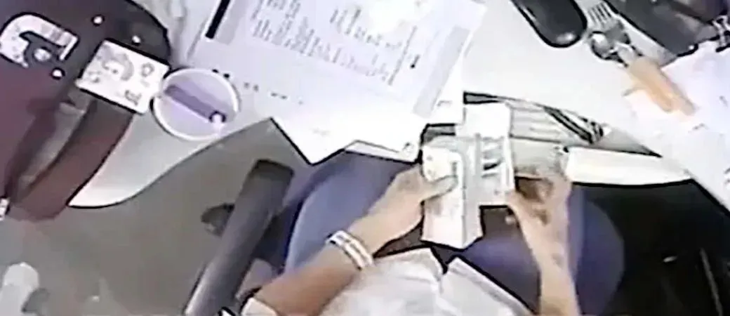 Tesorera de Pinamar tomando dinero municipal Tesorera de Pinamar tomando dinero municipal