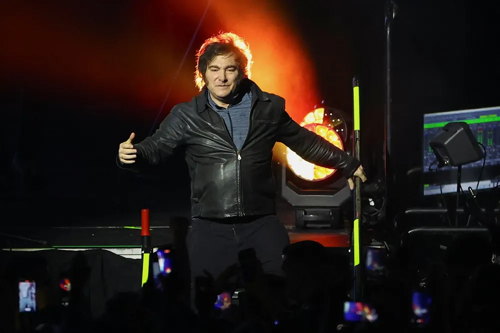 Milei Movistar Arena