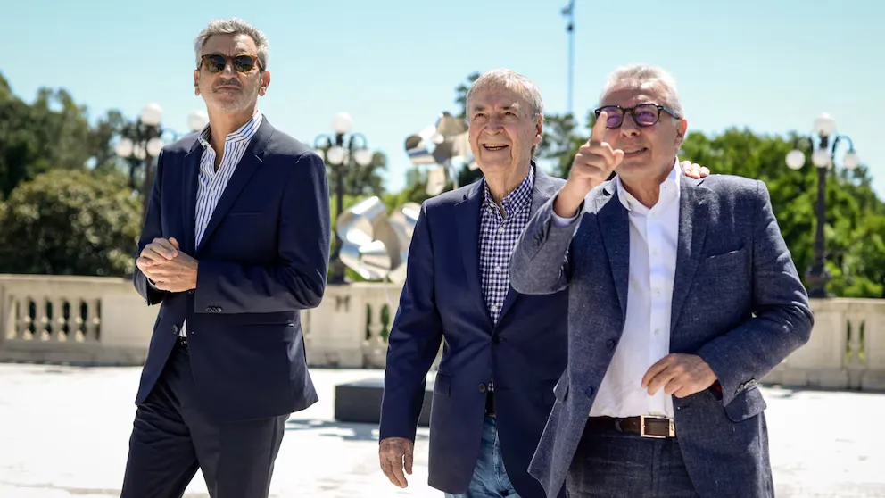 Schiaretti en el conurbano con Randazzo y Zamora