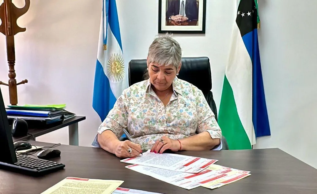 Patricia Campos ministra de Educación rionegrina reclamó los fondos a Nación