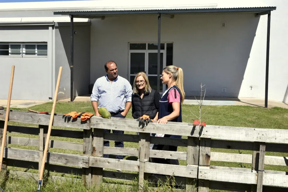 Recoulat recorrió la localidad de 30 de Agosto.