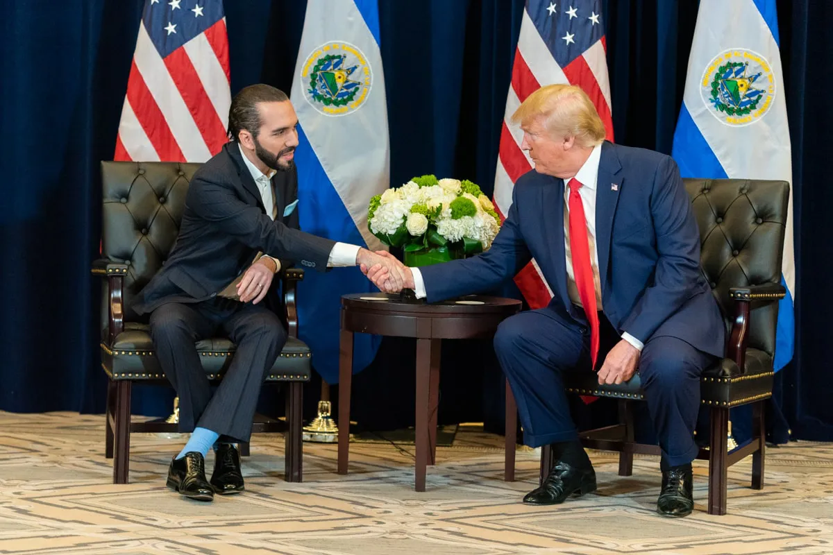 Bukele y Trump