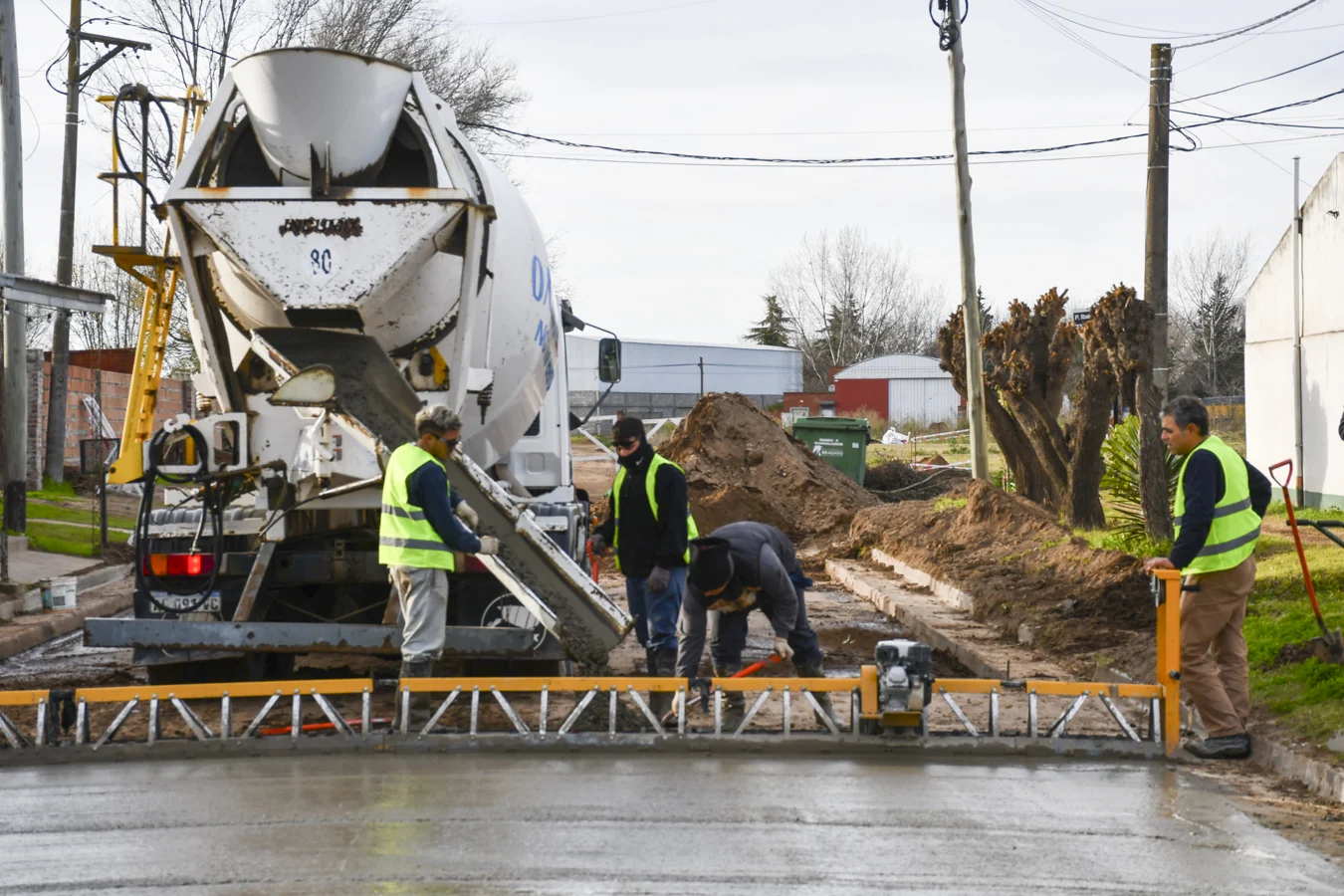 Finalizó la primera etapa del plan de obras de pavimento