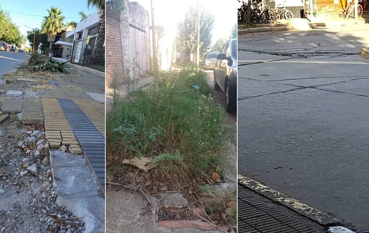 Crecen los reclamos vecinales por el estado de las calles en Roque Pérez.