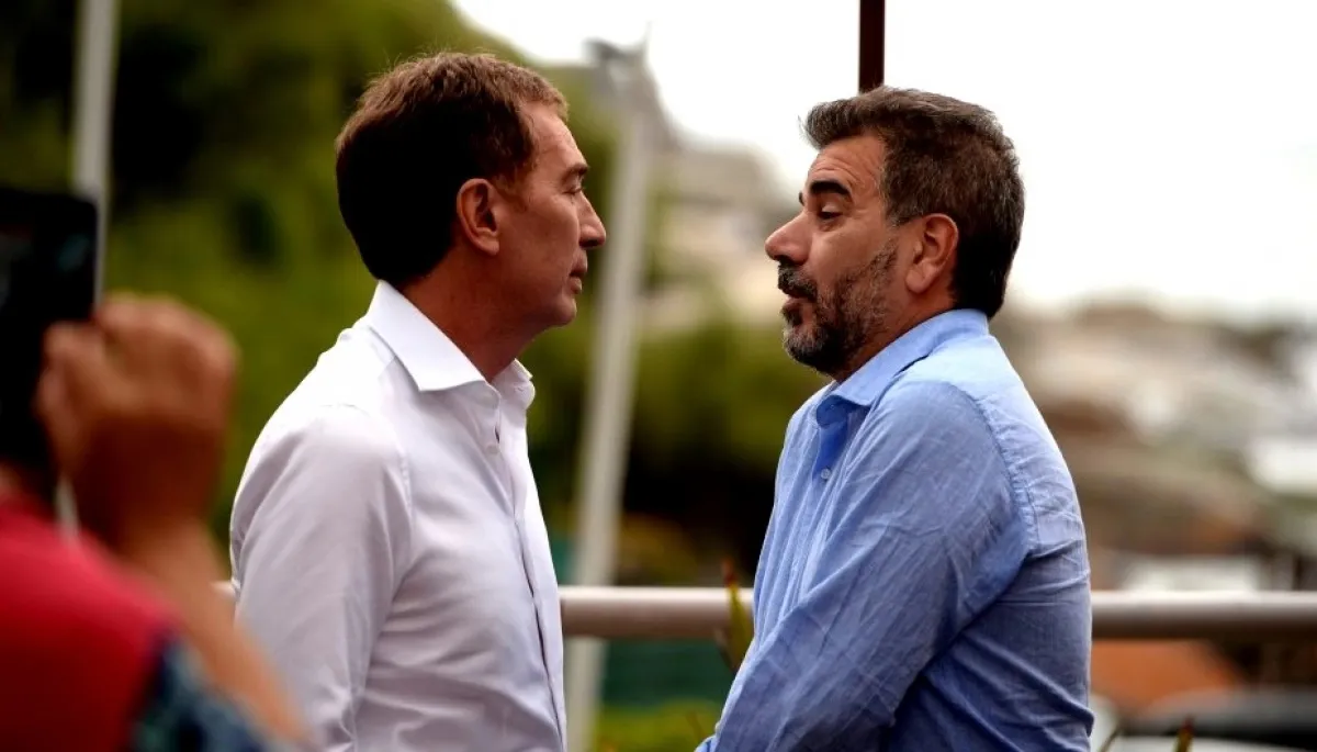 Diego Santilli y Cristian Ritondo