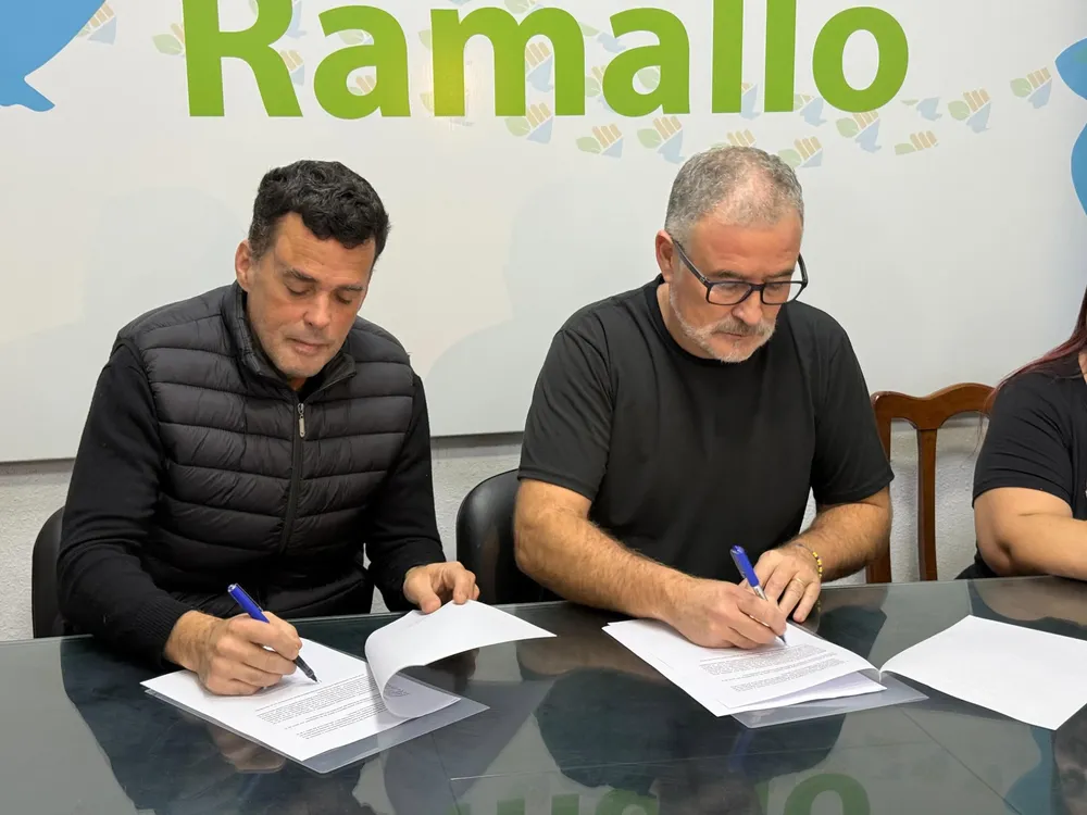 Ramallo firma importante convenio