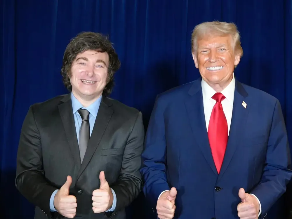 Milei y Trump