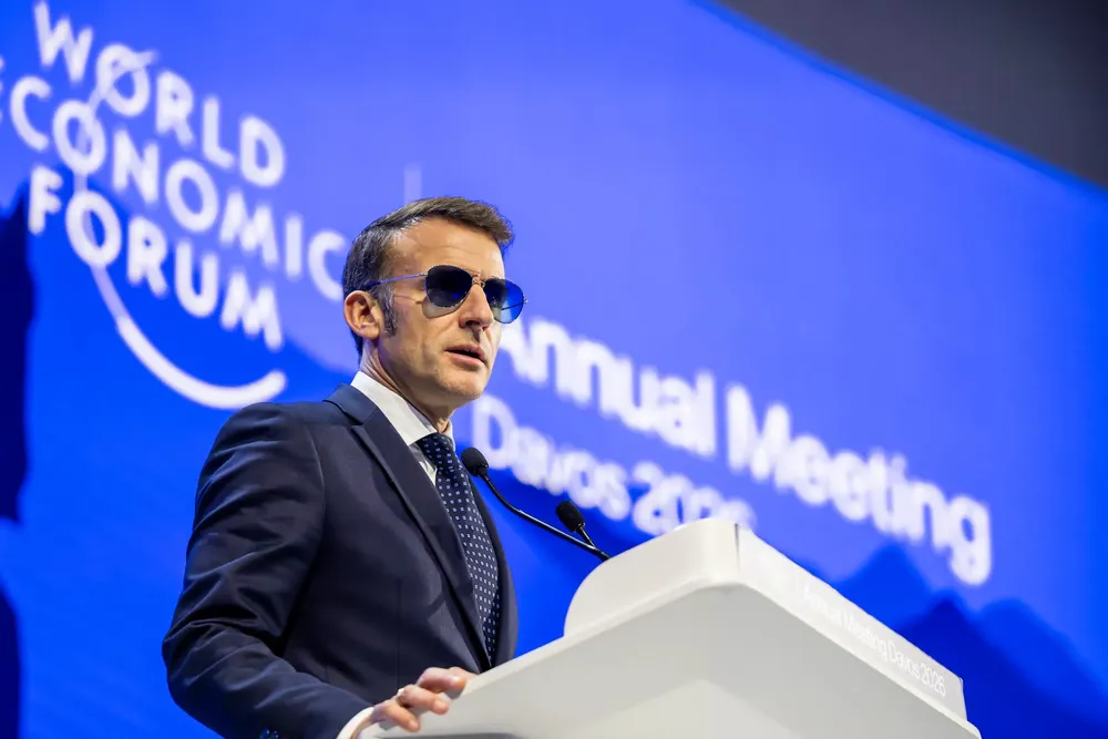 Macron Davos 2026