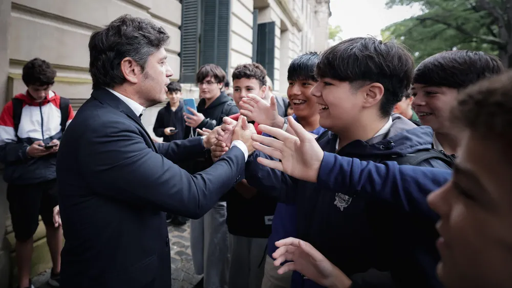 Kicillof activa el MDF Juventud y marca la cancha frente a Milei y La Cámpora