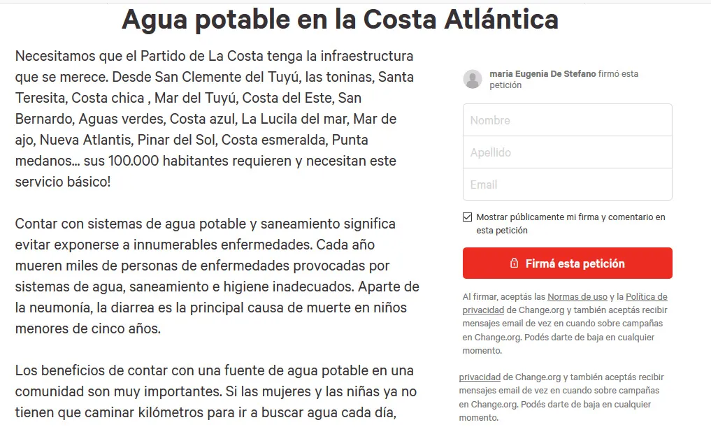 “Hace más de 30 años que los De Jesús están en el poder y nunca les preocupó la problemática del agua”