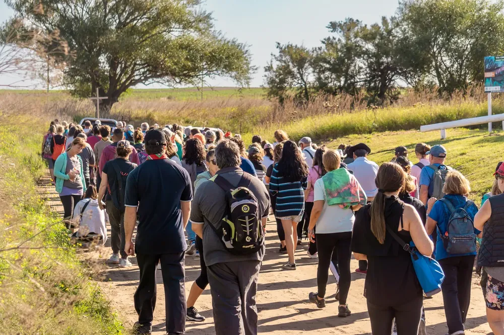 Habrá colectivos gratis para el Vía Crucis ribereño del Viernes Santo