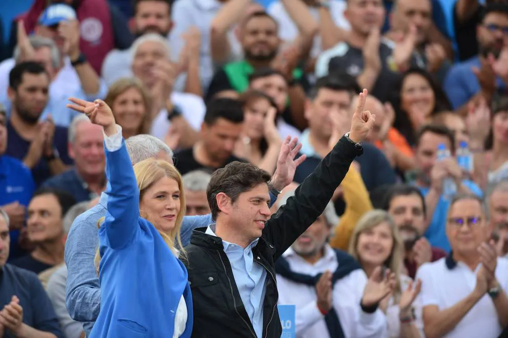 Kicillof y Magario en Berisso