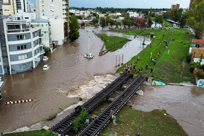 Inundaciones en Bahía Blanca