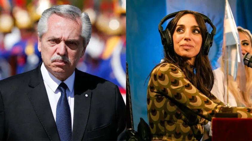 Polémico video de Alberto Fernández junto a Tamara Pettinato 1