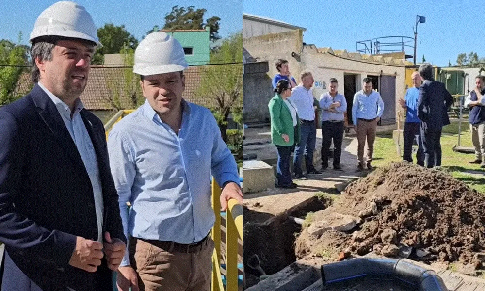 Planta potabilizadora, COPRET y Decisión Niñez Nobre Ferreira destacó el trabajo conjunto