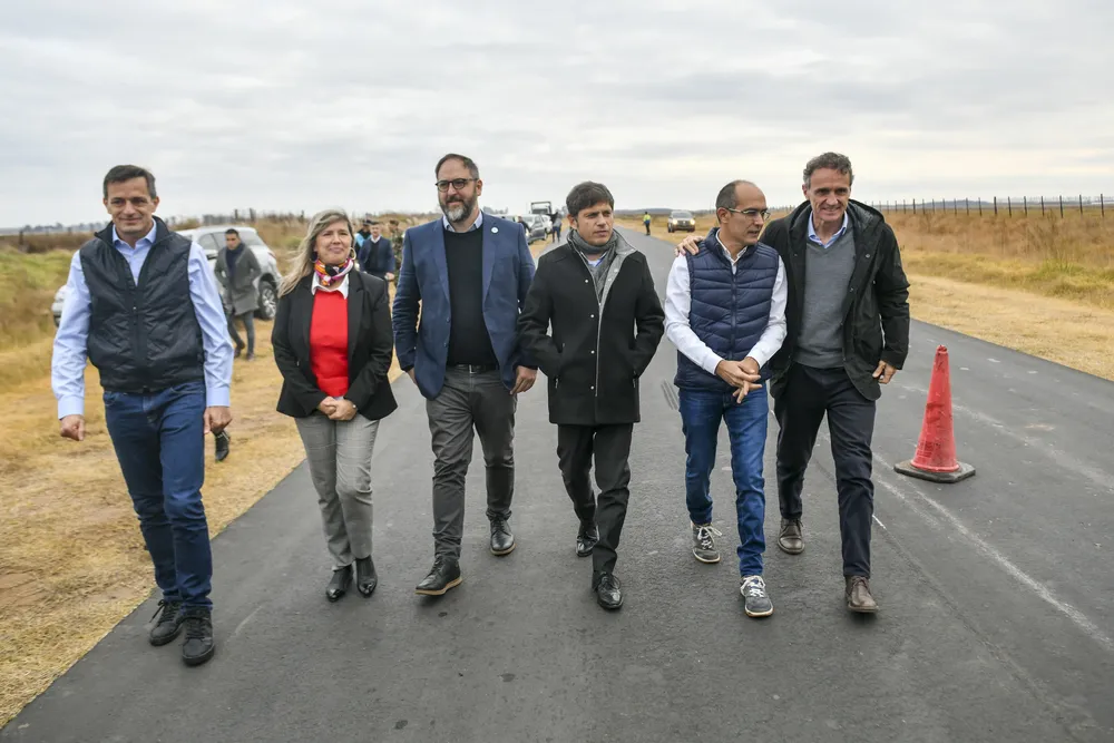 Axel Kicillof en Bolívar