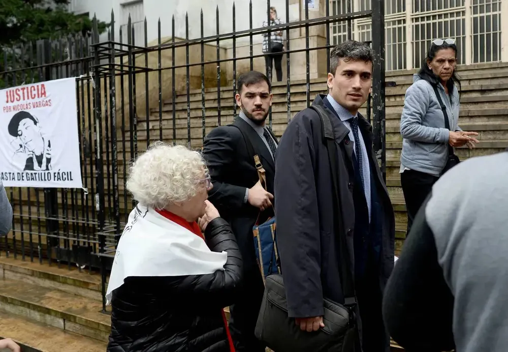 Andrés Noetzly e Ignacio Fernández Camillo, abogados de las víctimas de abusos sexuales