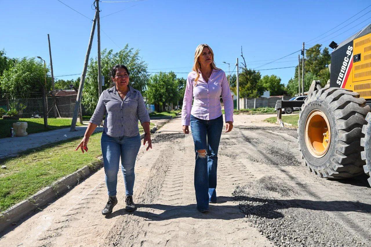 Marisa Fassi en Máximo Paz.