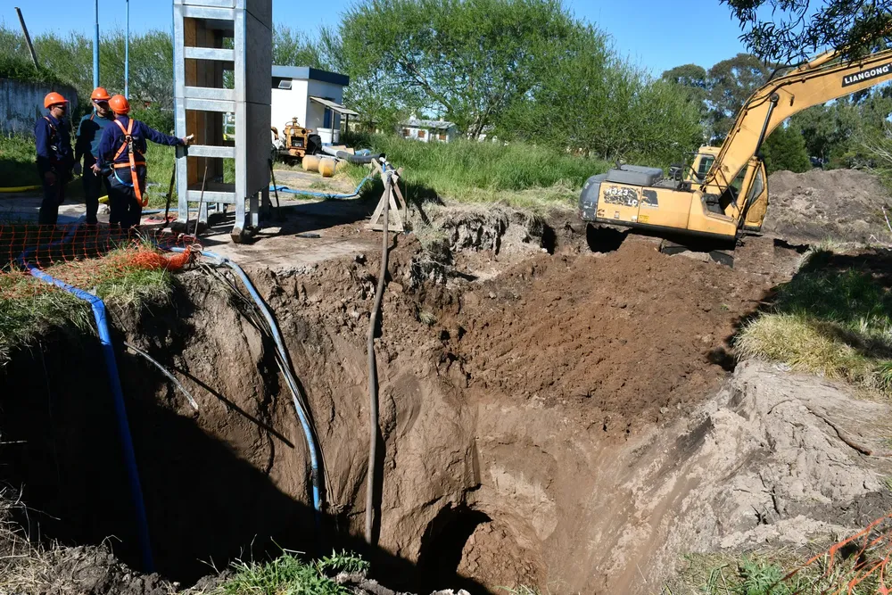 Avanzan las obras en Coronel Vidal 2