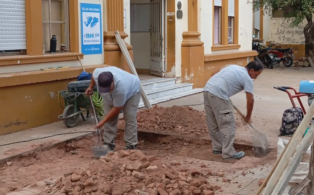 Avanzan las obras en Salto 2